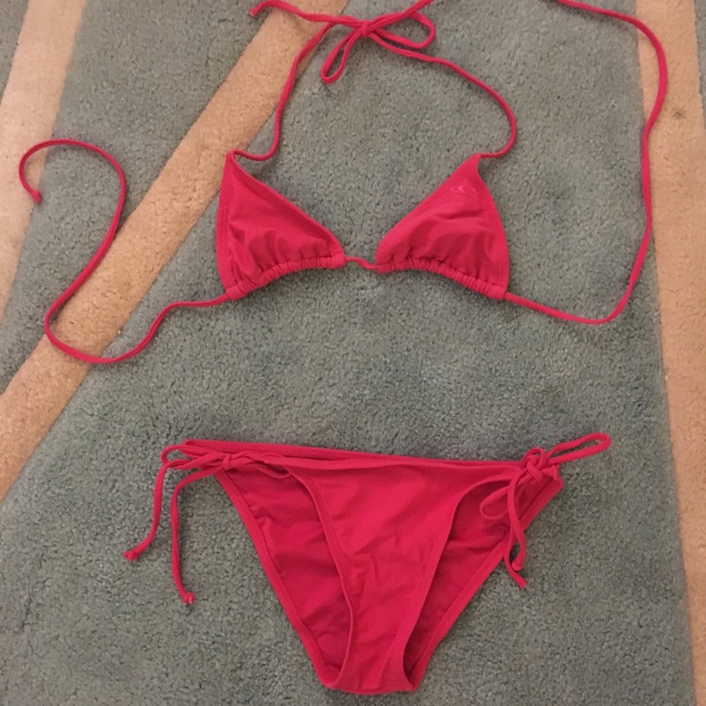 Pink O’Neil swimsuit